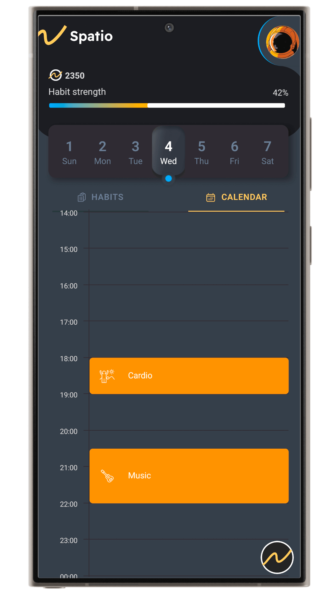 Calendar and Streaks